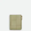 Bottega Veneta Small Cassette Bi-Fold Zip Wallet>Women Small Wallets