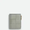 Bottega Veneta Small Cassette Bi-Fold Zip Wallet>Women Small Wallets