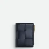 Bottega Veneta Small Cassette Bi-Fold Zip Wallet>Women Small Wallets