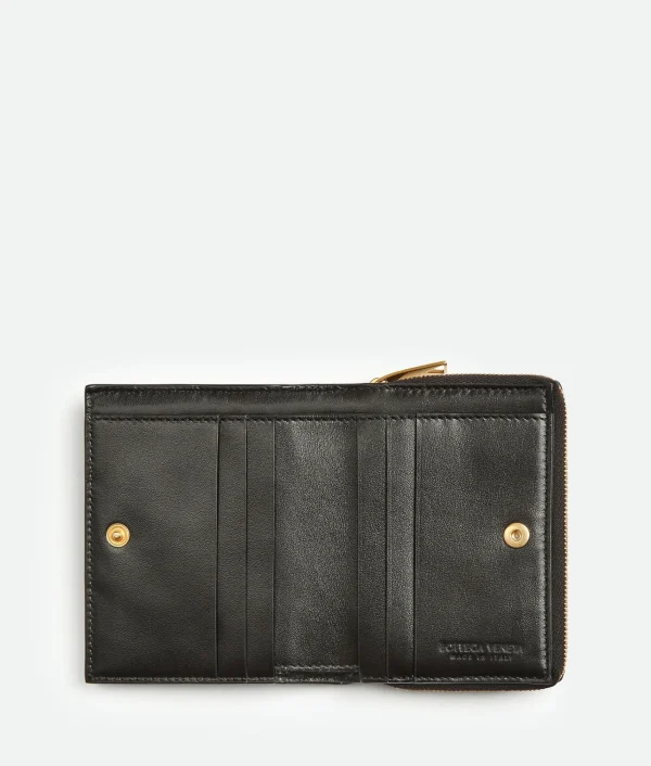 Bottega Veneta Small Cassette Bi-Fold Zip Wallet>Women Small Wallets