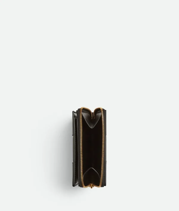 Bottega Veneta Small Cassette Bi-Fold Zip Wallet>Women Small Wallets