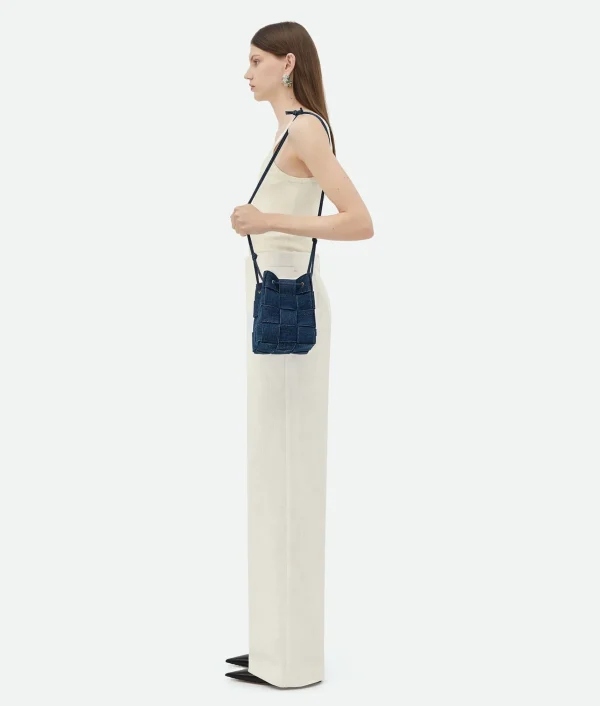 Bottega Veneta Small Cassette Cross-Body Bucket>Women Mini