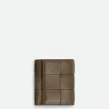 Bottega Veneta Small Cassette Tri-Fold Zip Wallet>Women Small Wallets