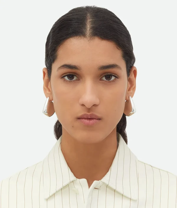 Bottega Veneta Small Fin Earrings>Women Earrings