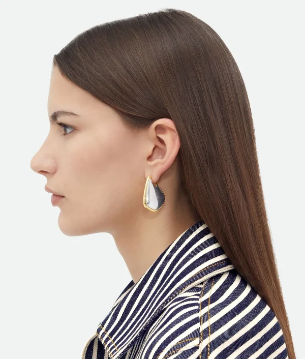 Bottega Veneta Small Fin Earrings>Women Earrings