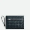 Bottega Veneta Small Intrecciato Document Case With Wristlet> Document Case