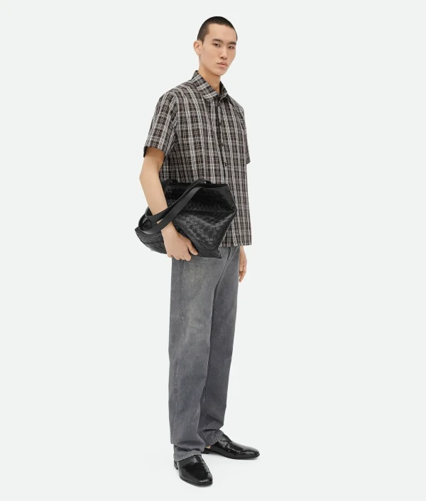 Bottega Veneta Small Intrecciato Zipped Tote> Shopper