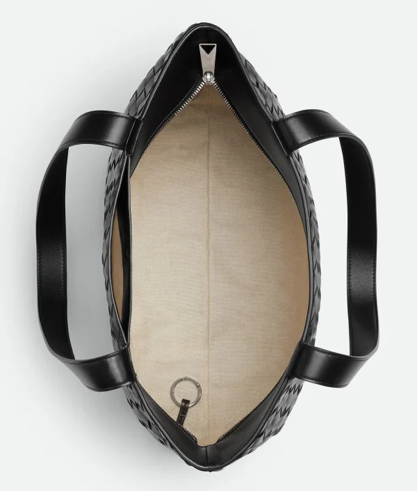Bottega Veneta Small Intrecciato Zipped Tote> Shopper