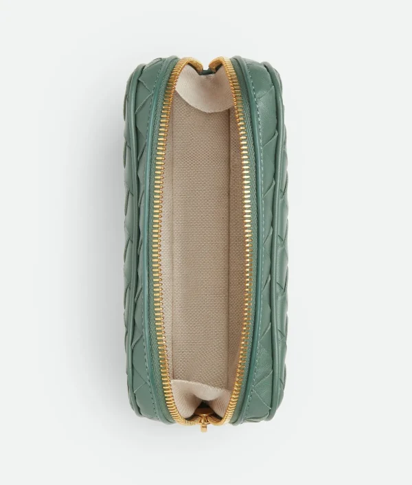 Bottega Veneta Small Intrecciato Zippered Pouch>Women Pouches And Travel Accessories