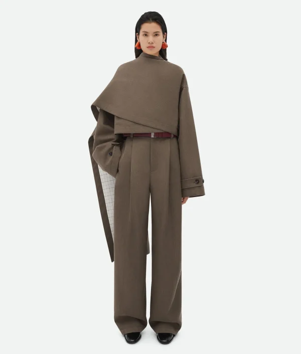 Bottega Veneta Soft Wool Twill Jacket>Women Jackets