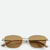 Bottega Veneta Split Rectangular Sunglasses>Women Sunglasses