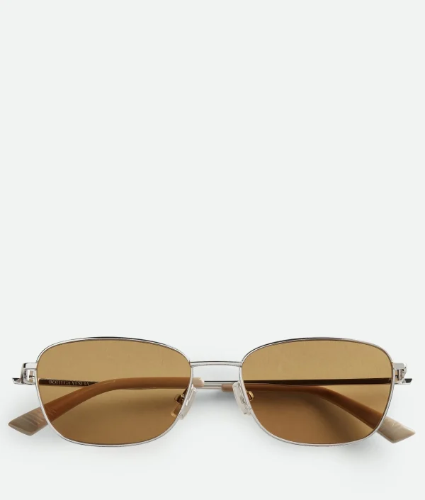 Bottega Veneta Split Rectangular Sunglasses>Women Sunglasses