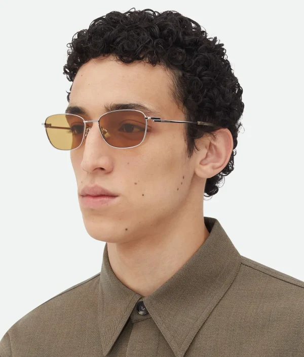 Bottega Veneta Split Rectangular Sunglasses>Women Sunglasses
