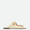Bottega Veneta Stretch Buckle Flat Mule>Women Sandals