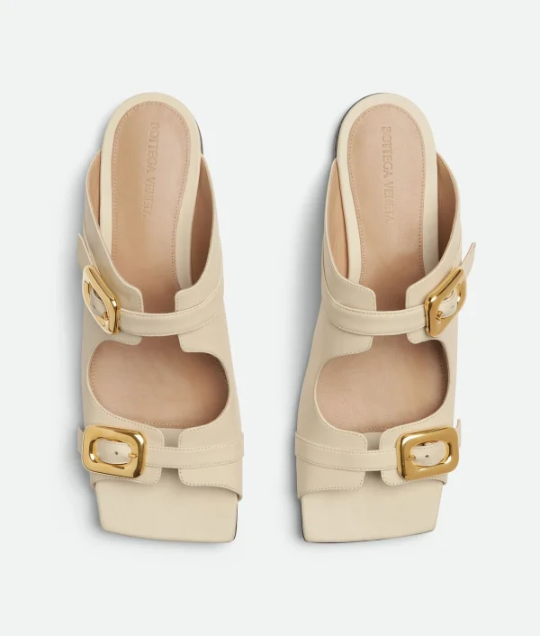 Bottega Veneta Stretch Buckle Flat Mule>Women Sandals