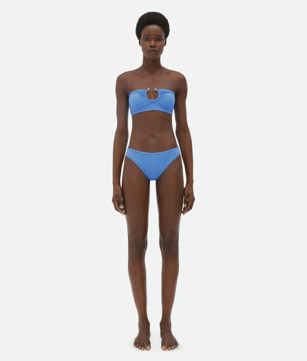 Bottega Veneta Stretch Nylon Bikini With Knot Ring>Women Swimwear