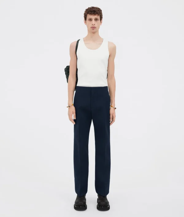 Bottega Veneta Stretch Rib Cotton Tank Top> T-Shirts