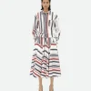 Bottega Veneta Striped Cotton Shirt>Women Shirts