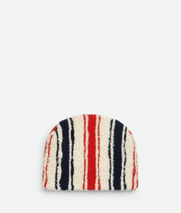 Bottega Veneta Striped Wool And Cashmere Hat>Women Hats