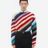 Bottega Veneta Striped Wool Jumper> Knitwear