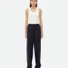Bottega Veneta Striped Wool Trousers>Women Trousers And Shorts