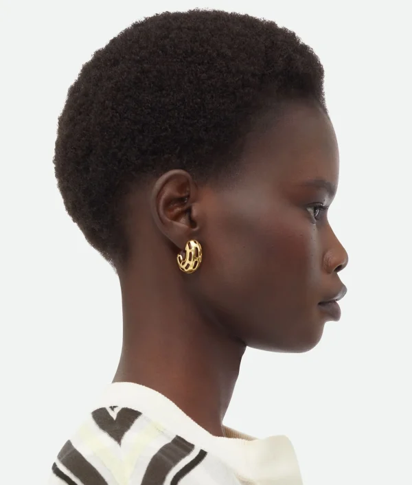 Bottega Veneta Structure Earrings>Women Earrings