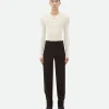 Bottega Veneta Structured Cotton Pants> Trousers And Shorts
