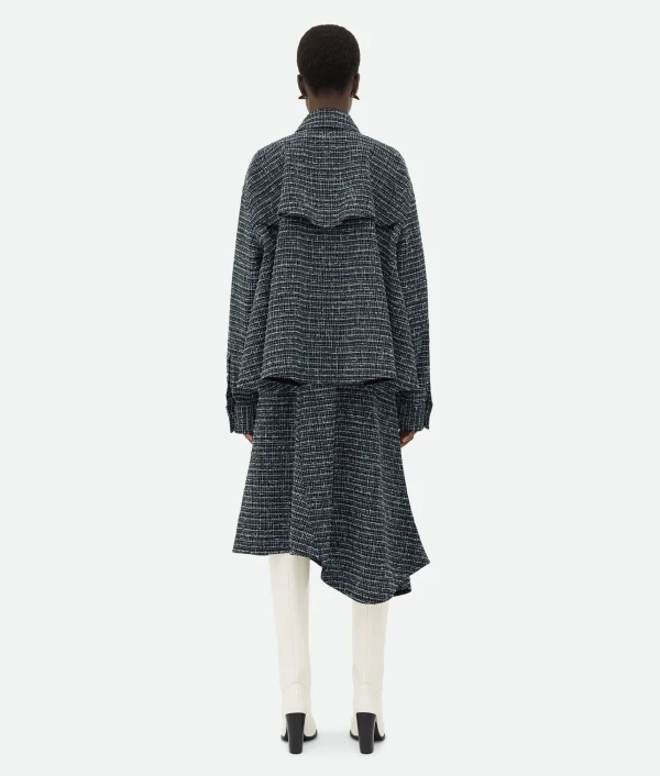 Bottega Veneta Structured Tweed Shirt Jacket>Women Jackets