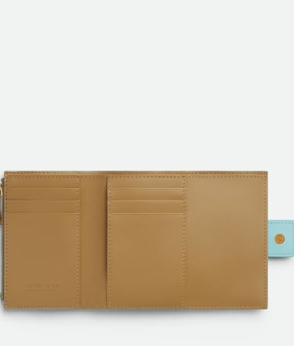 Bottega Veneta Tag Tri-Fold Zip Wallet>Women Small Wallets