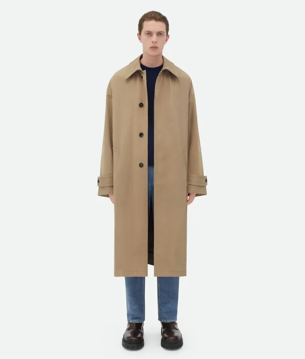 Bottega Veneta Tech Nylon Kimono Carcoat> Coats