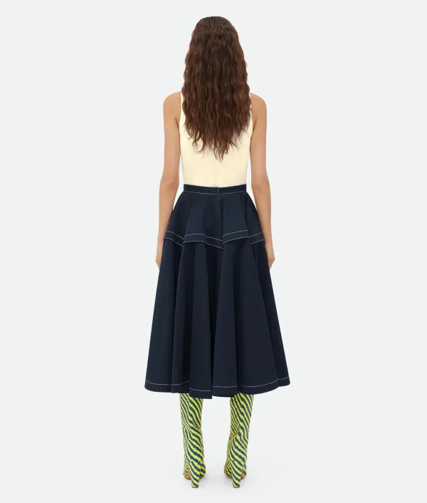 Bottega Veneta Tech Nylon Skirt>Women Skirts
