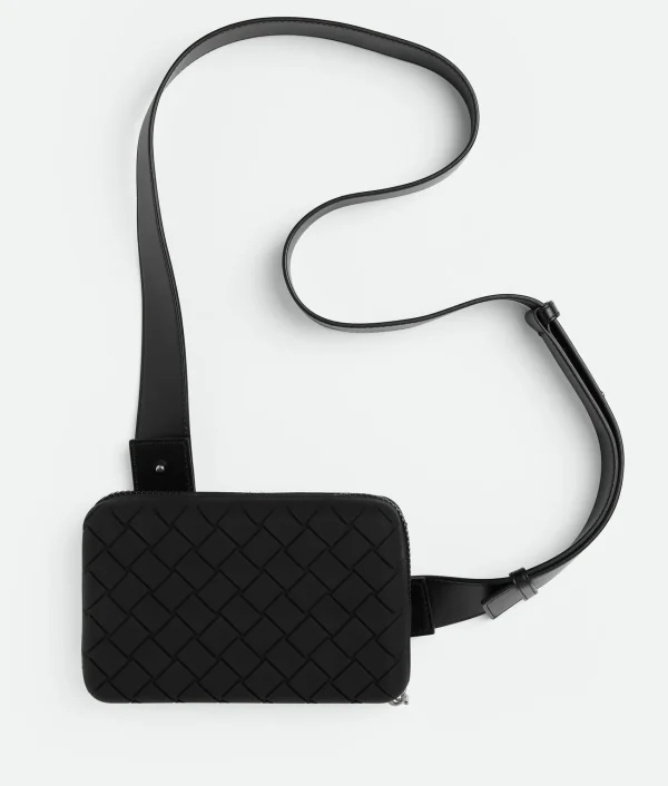 Bottega Veneta Tech Rubber Clutch> Crossbody