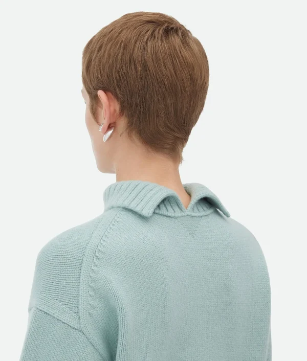 Bottega Veneta Textured Cashmere Jumper>Women Knitwear