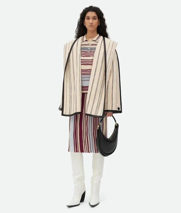 Bottega Veneta Textured Cotton Coat>Women Coats