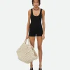 Bottega Veneta Textured Nylon Body>Women Dresses
