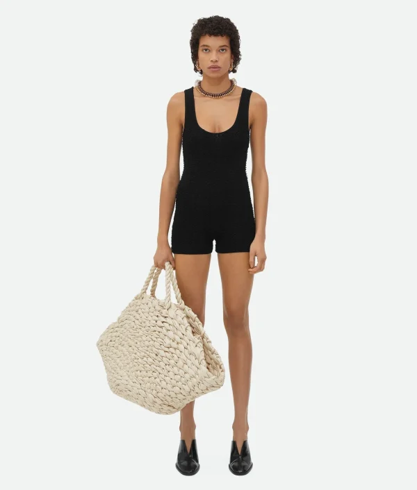 Bottega Veneta Textured Nylon Body>Women Dresses