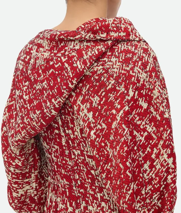 Bottega Veneta Textured Viscose Dress>Women Dresses