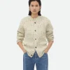 Bottega Veneta Textured Wool Rib Oversized Cardigan>Women Knitwear