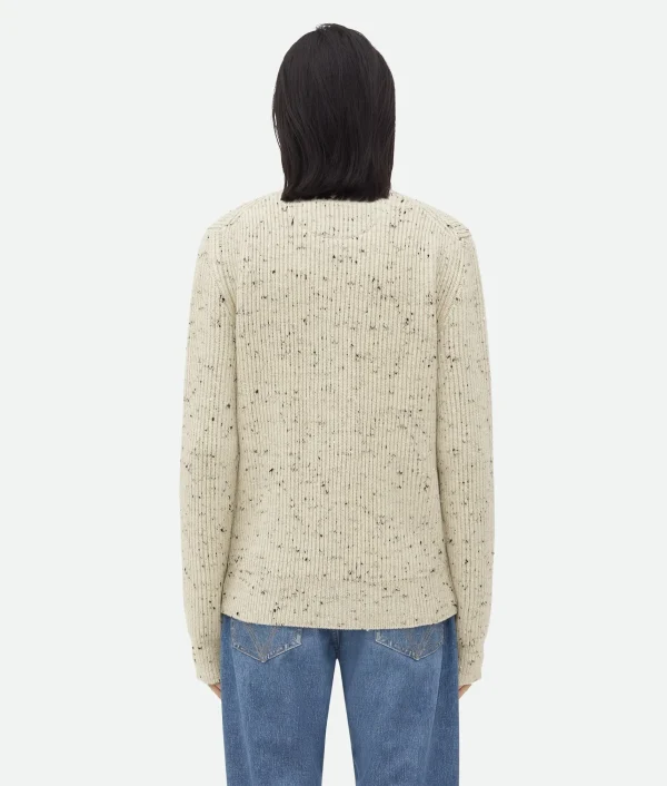 Bottega Veneta Textured Wool Rib Oversized Cardigan>Women Knitwear