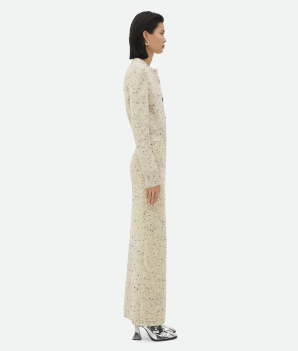 Bottega Veneta Textured Wool Rib Skirt>Women Skirts