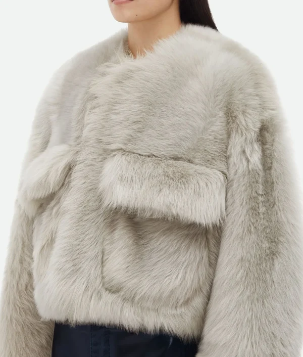 Bottega Veneta Toscana Shearling Cropped Blouson>Women Coats