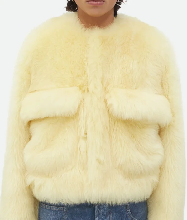 Bottega Veneta Toscana Shearling Cropped Blouson>Women Coats