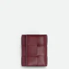 Bottega Veneta Tri-Fold Zip Wallet>Women Small Wallets