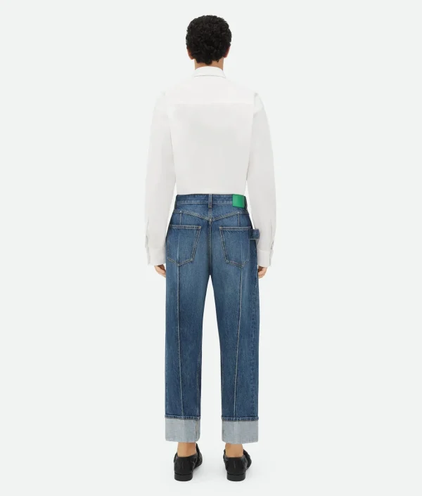 Bottega Veneta Turn Up Denim> Denim | Trousers And Shorts