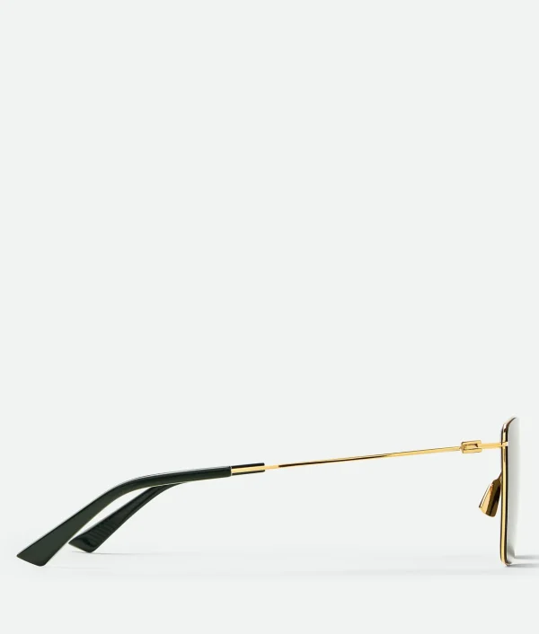 Bottega Veneta Ultrathin Metal Rectangular Sunglasses>Women Sunglasses | Sunglasses