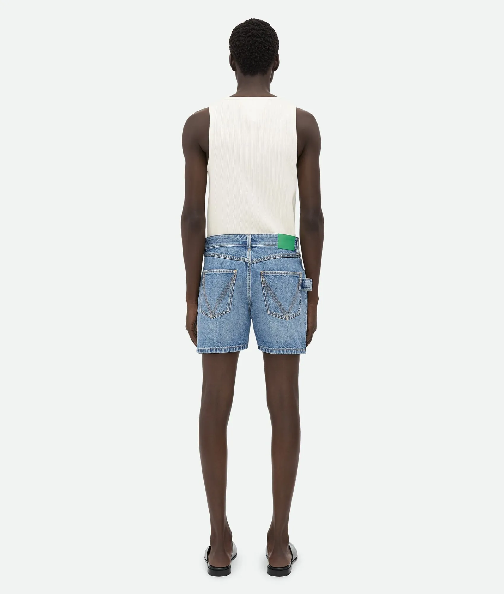 Bottega Veneta Vintage Indigo Denim Shorts> Denim