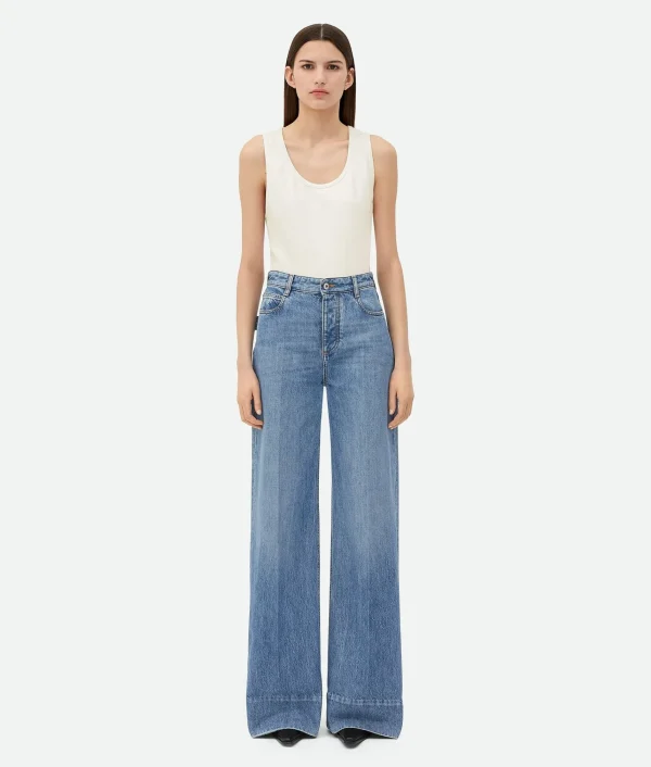 Bottega Veneta Vintage Indigo Wide Leg Denim>Women Denim
