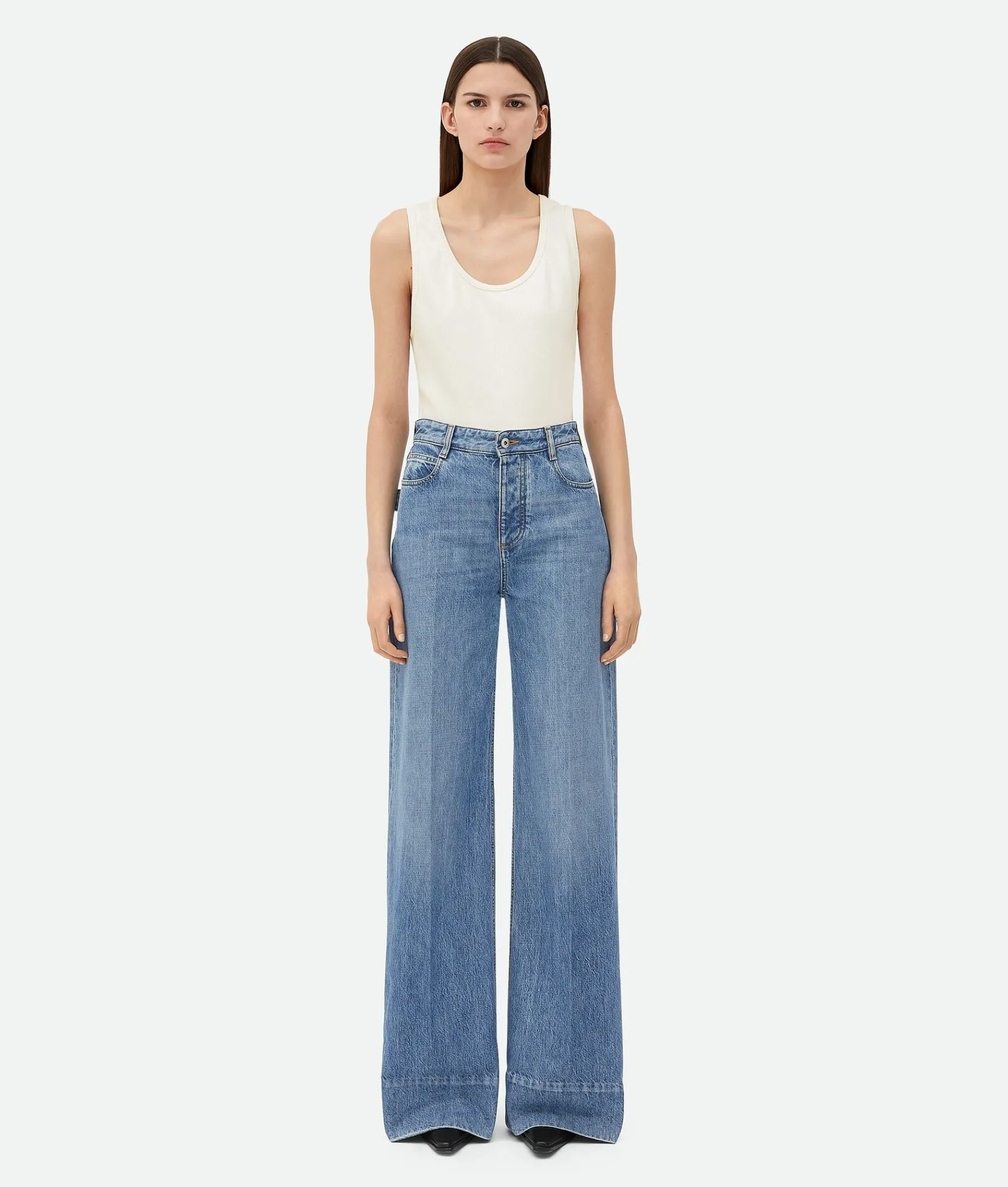 Bottega Veneta Vintage Indigo Wide Leg Denim>Women Denim