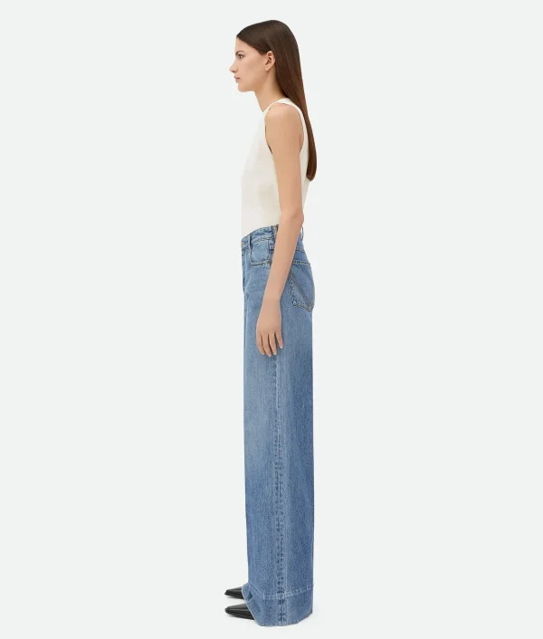 Bottega Veneta Vintage Indigo Wide Leg Denim>Women Denim