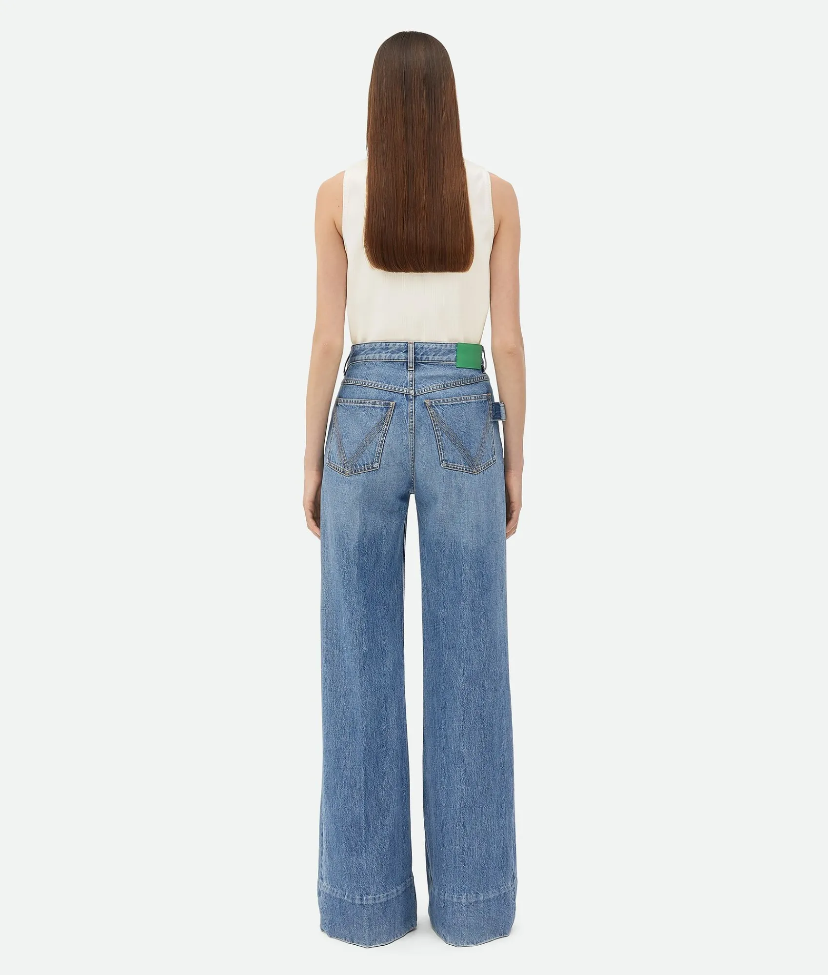 Bottega Veneta Vintage Indigo Wide Leg Denim>Women Denim